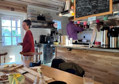 Inside the Café